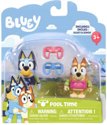 Bluey Figura dupla medence party - vegyesbolt