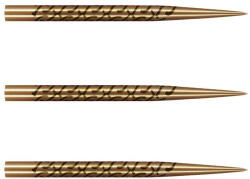 Puma Dart Products Ltd Darts fémhegy Shot Warrior Kapene Titánium, 38mm arany