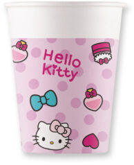 Procos Papír poharak - Hello Kitty 200 ml 8 drb