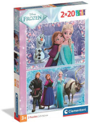 Clementoni Disney Jégvarázs 2x60 db-os puzzle Clementoni (24825)