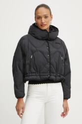 Patrizia Pepe rövid kabát női, fekete, átmeneti, oversize, 8O0168 A554 - fekete 42