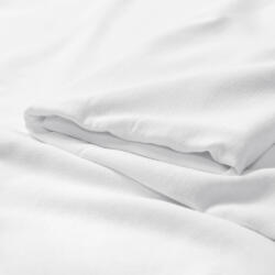 Goldea țesătură naturală cu amestec de in - alb 300 cm