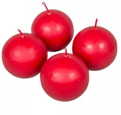 Medvés Mártott gömb gyertya bordó