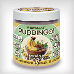 Javallat PuddinGo! ® Banán és csokoládé ízű instant pudingpor (1521)