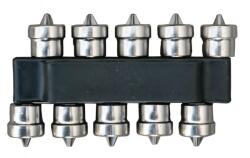 BAUTOOL Gipszkarton behajtófej készlet fém házas PH2 (10db/cs) (19510005)