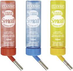 Kerbl Classic de Luxe itatópalack kisemlősöknek - piros, kék, sárga, 150 ml