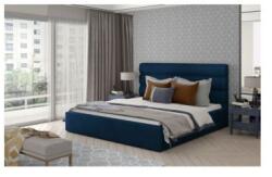 Pat Caramel 140x200 Albastru - divahome - 4 045,00 RON