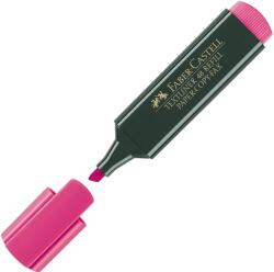 Faber-Castell Текст маркер Faber-Castell 1548 Скосен връх 1-5 mm, Розов