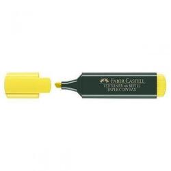 Faber-Castell Текст маркер Faber-Castell 1548 Скосен връх 1-5 mm Жълт