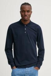 Abercrombie & Fitch hosszú ujjú sötétkék, férfi, sima, KI124-4549 - sötétkék XXL