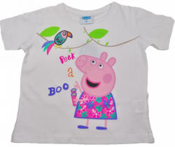 E plus M Peppa fehér felső (nem-52-02-783-104)
