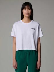 The North Face Тениска w simple dome cropped slim tee