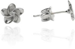 Gold earrings for ladies AU84520 - 14 karátos arany beszúrós fülbevaló (AU84520)