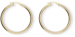 Gold earrings for ladies AU84615 - 14 karátos arany női karika fülbevaló Ø 40 mm (AU84615)