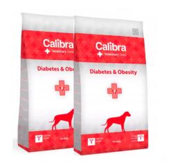 Calibra Calibra Veterinary Diets Kutya cukorbetegség és elhízás 2x12kg