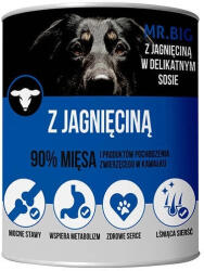 Mr. Big Mr. BIG darabok mártásban bárányhússal 400 g kutyáknak