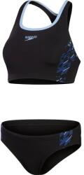 Speedo PLACEMENT 2 PIECE Fekete, Kék 38 (8-00306016856)