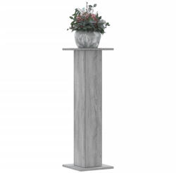 vidaXL 2 db szürke sonoma szerelt fa növénytartó állvány 30x30x95 cm (3307878) - valora