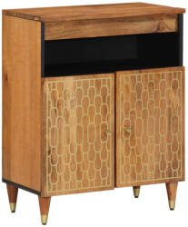 vidaXL tömör mangófa tálalószekrény 60 x 33 x 75 cm (358309)