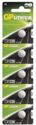 GP Batteries GP CR1220 lítium gombelem 5db/bliszter (B1520) - oneclick