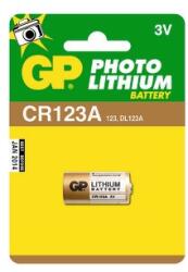 GP Batteries GP CR123 lithium fotó elem 1db/bliszter (B1501) - oneclick