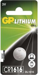 GP Batteries GP CR1616 lítium gombelem 1db/bliszter (B15601) - oneclick