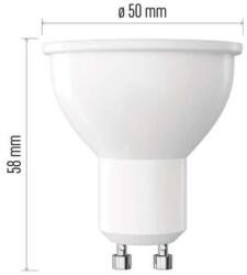 EMOS ZQ8155D GU10/7W (60W)/800 lm/meleg fehér/dimmelhető Classic MR16 LED izzó (ZQ8155D) - oneclick
