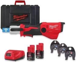 Milwaukee M12ONEHPT-202CV-SET2 akkus csőprés Compact | 12 V | 35 - 40 mm | 19 kN | Szénkefementes | 2 x 2 Ah akku + töltő | Kofferben (4933481035)