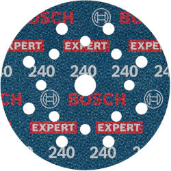 Bosch EXPERT O780 Foil csiszolófólia, 125mm, G240, 50 db (2608902413)
