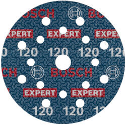 Bosch EXPERT O780 Foil csiszolófólia, 125mm, G120, 1 db (2608902418)
