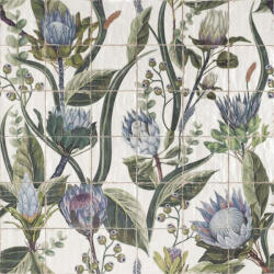 Mainzu Dekorlap, Mainzu Mural Protea 20x20 szett - mozaikkeramia