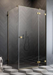 Radaway Zuhanykabin, Radaway Essenza Pro KDJ gold 100x90 Jobbos - mozaikkeramia