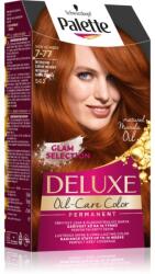 Schwarzkopf Palette Deluxe tartós hajfesték árnyalat 7-77 (562) Intensive Shiny Copper