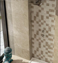 Colorker Járólap, Colorker Zen Stone Brown 37, 4x75 - mozaikkeramia