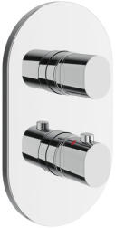 RAVAK Falba süllyesztett csaptelep, Ravak Chrome II CR II 063.00CR. O2. RB071, termosztátos, belső egység - mozaikkeramia
