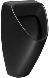 Sapho Vizelde, Sapho BRUCKNER SCHWARN piszoár, hátsó bekötéssel, alsó kivezetéssel, matt fekete 201.701