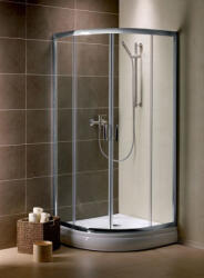 Radaway Zuhanykabin, Radaway Premium Plus A 1900 100x100 barna üveggel - mozaikkeramia