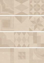 Zalakerámia Csempe, Zalakerámia Cementi Beige dekor ZBD62087 20x60