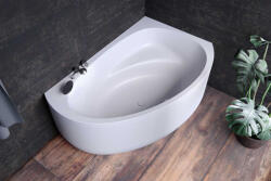 Kolpa San Kád, Kolpa San 574730 Libretto 160x100 beépíthető asszimmetrikus sarok kádtest, balos - mozaikkeramia