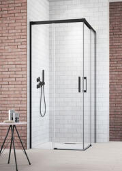 Radaway Zuhanykabin, Radaway Idea Black KDD 110x80 - mozaikkeramia