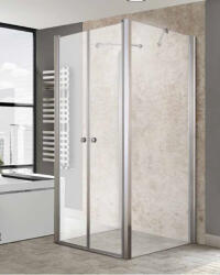 Aqualife Zuhanykabin, Aqualife Vario3 átlátszó üveggel 90x70x90 - mozaikkeramia