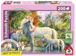 Schmidt Spiele 200 db-os puzzle - Unicorn Mare with Two Foals (56540) (56540)
