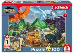 Schmidt Spiele 100 db-os Schleich puzzle figurával - Eldrador Creatures (56565) (56565)