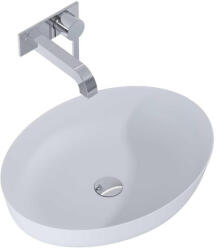 AREZZO design Mosdó, AREZZO design pultra ültethető mosdó RIKA 52x40 matt v. szürke - mozaikkeramia
