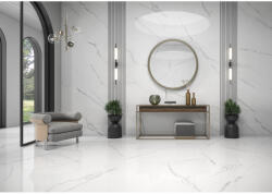 Mirello Járólap, Mirello Calacatta Imperiale 60x120 Polished Rect. 225585 - mozaikkeramia