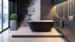 AQUATEK Kád, Aquatek Daytona black 160x81