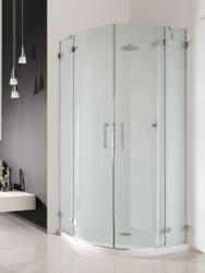 Radaway Zuhanykabin, Radaway Euphoria PDD íves zuhanykabin 80x100 átlátszó - mozaikkeramia