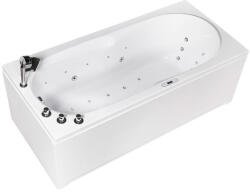 Wellis Hidromasszázs kád, Wellis Malawi E-Max 170 Retroval balos WK00149-1 - mozaikkeramia