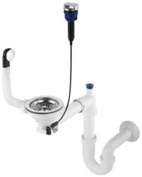 Deante Mosogató szifon, Deante Space-Saver szifon gránit mosogatókhoz, 1 medencés, Space-Saver ZXY_9972