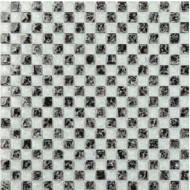 Aita Mozaik, Aita Fizz White+Black 15 30x30